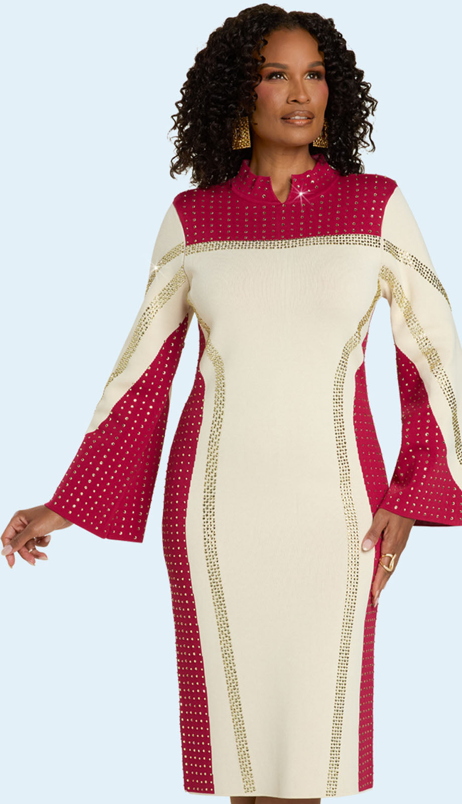 Donna Vinci 13450-QS Church Dress