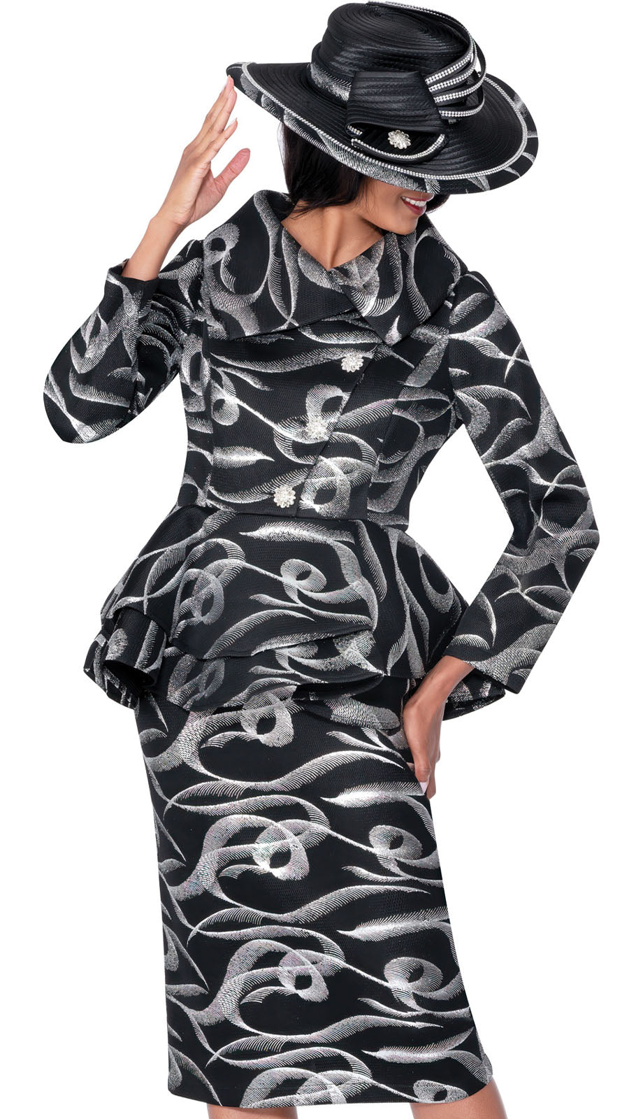 GMI G400632-BWS-QS Church Suit