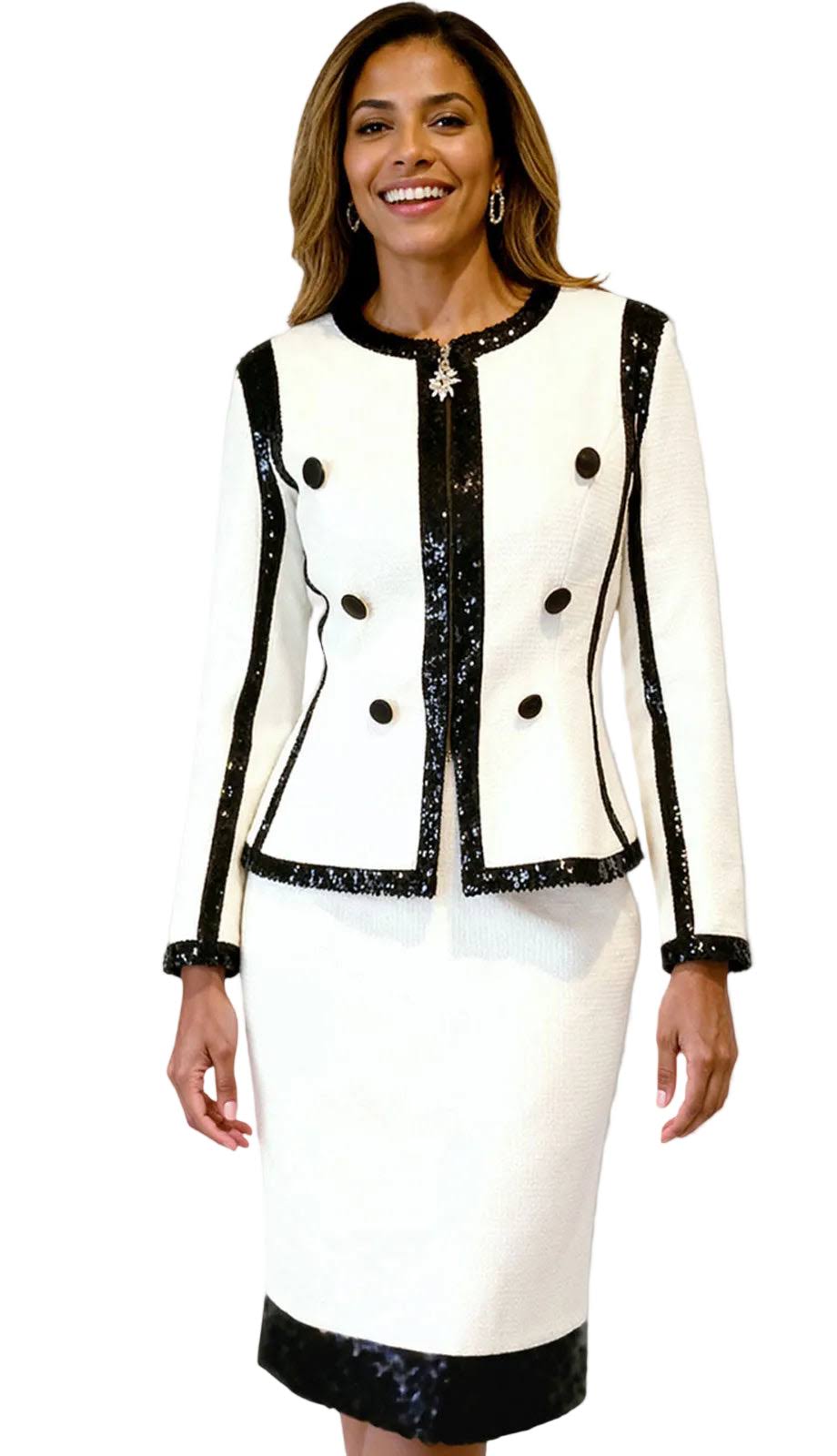 Donna Vinci 12253-QS Church Suit