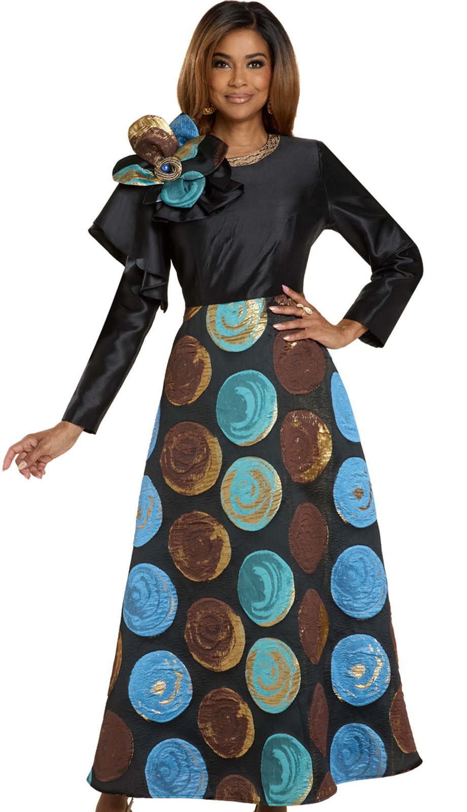 Donna Vinci 12208-QS Church Dress