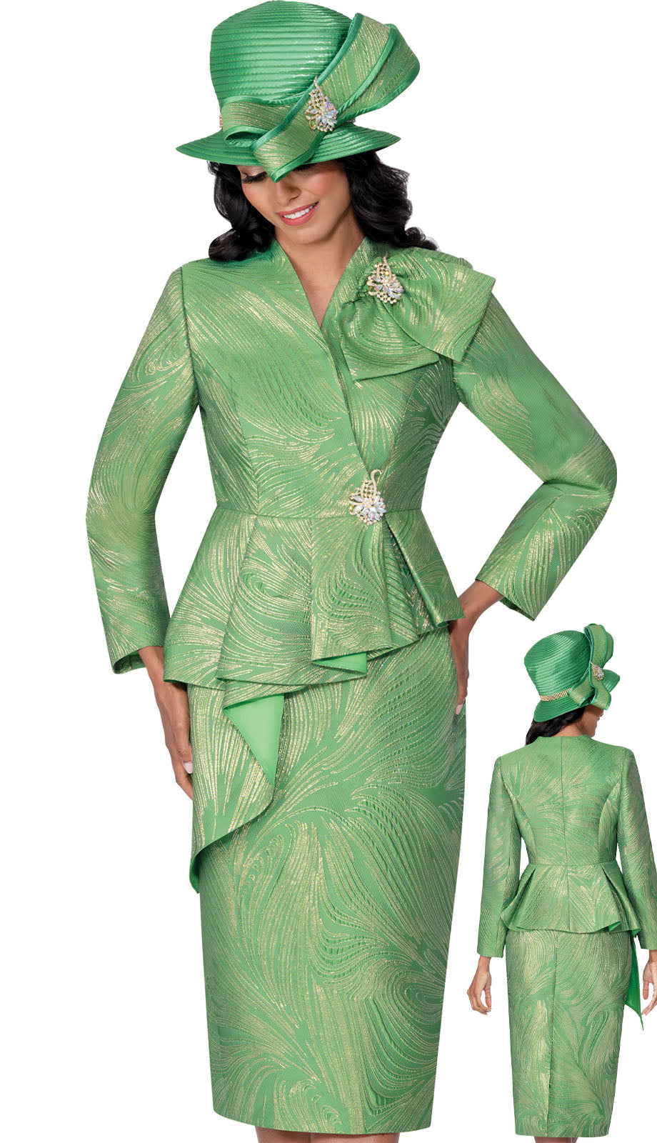 GMI G401002-EMR-QS Church Suit