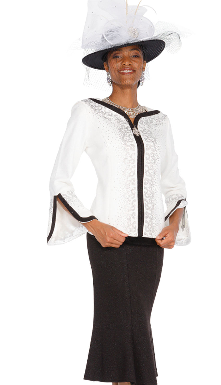 Elite Champagne 5963-QS Church Suit