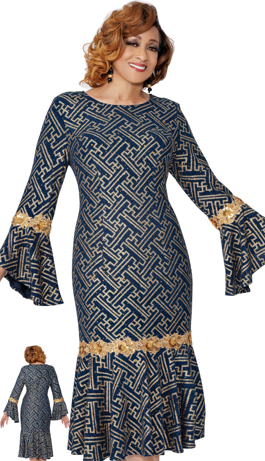 Dorinda Clark Cole 309961-NWG-QS Church Dress