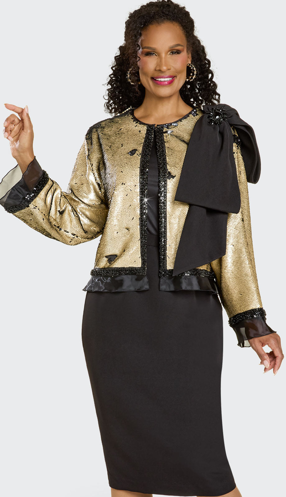 Donna Vinci 12215-QS Church Suit