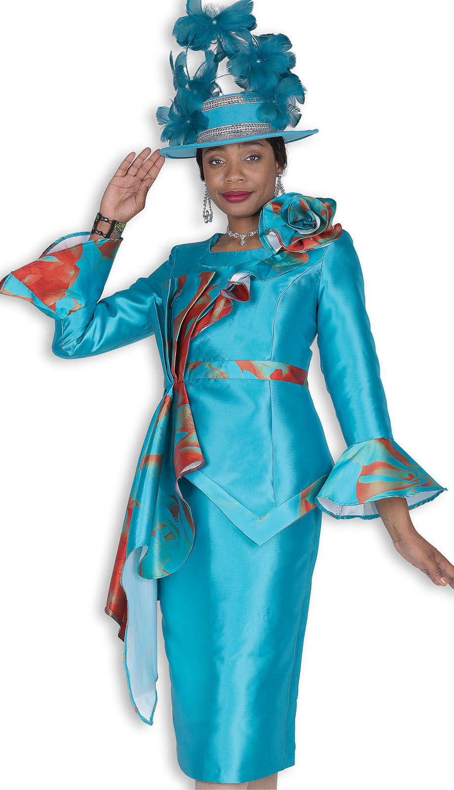 Elite Champagne 6169-TLG-QS Church Suit