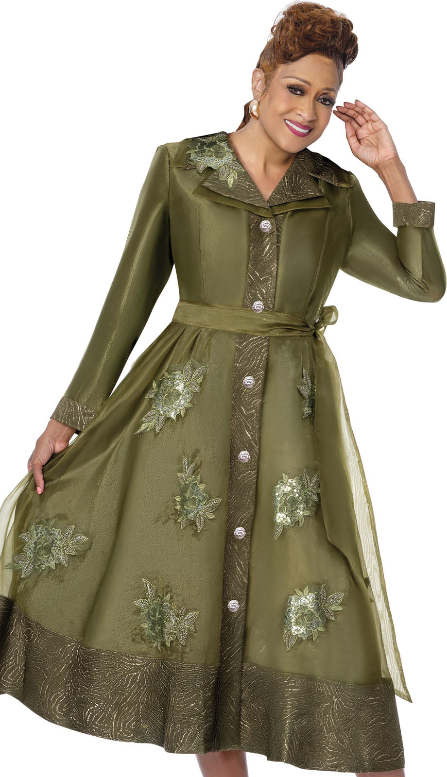 Dorinda Clark Cole 310591-QS Church Dress