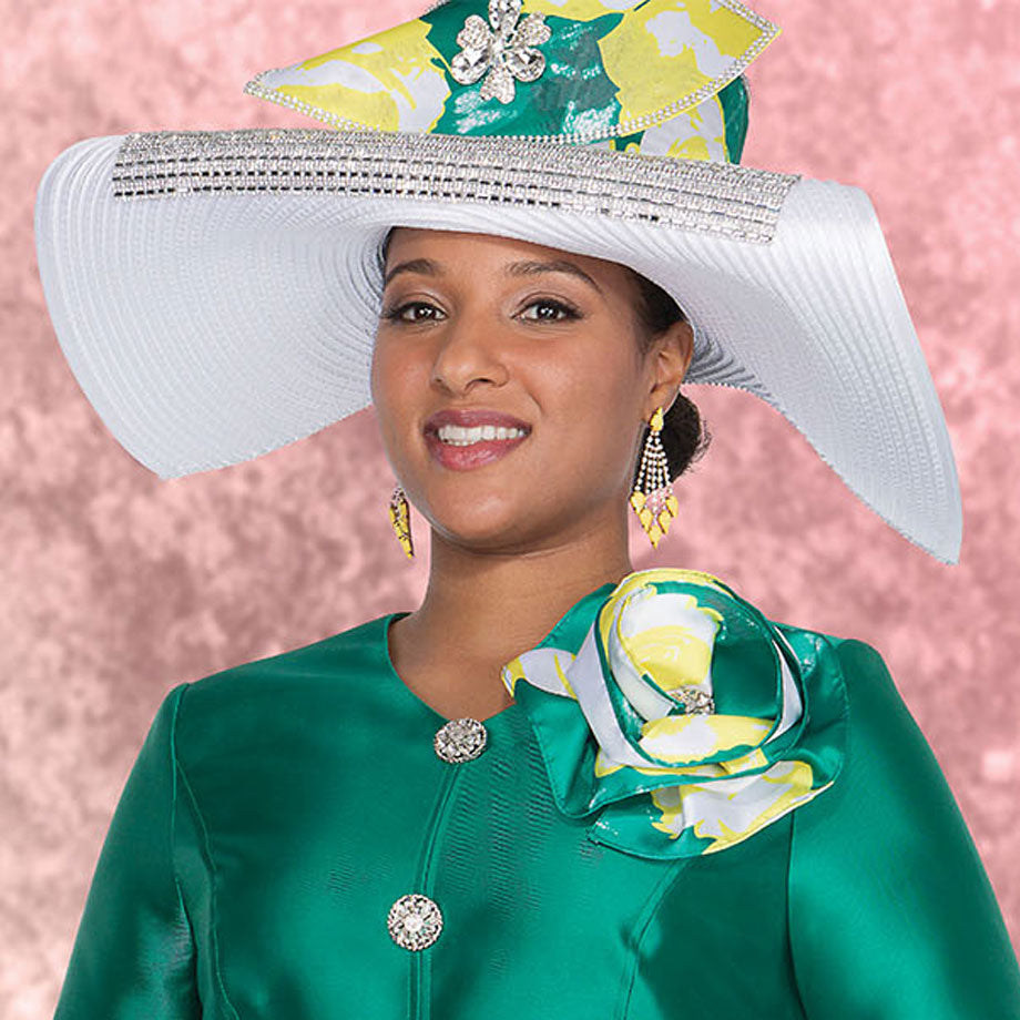 Champagne H6061-GRN-QS Church Hat