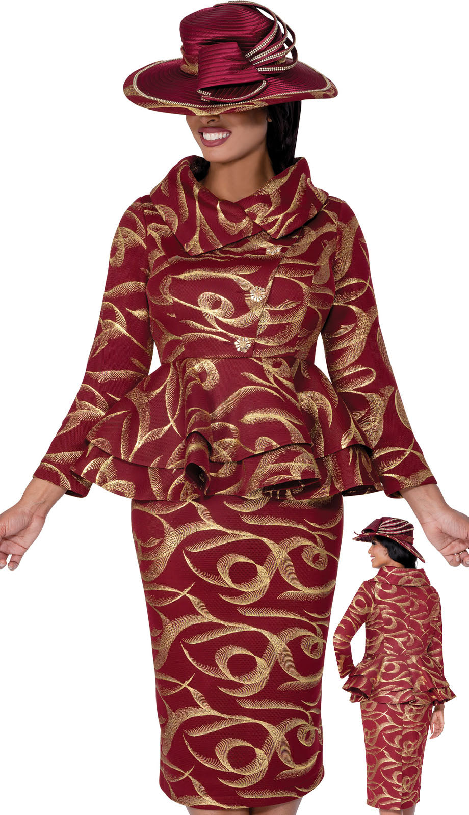 GMI G400632-BWG-QS Church Suit