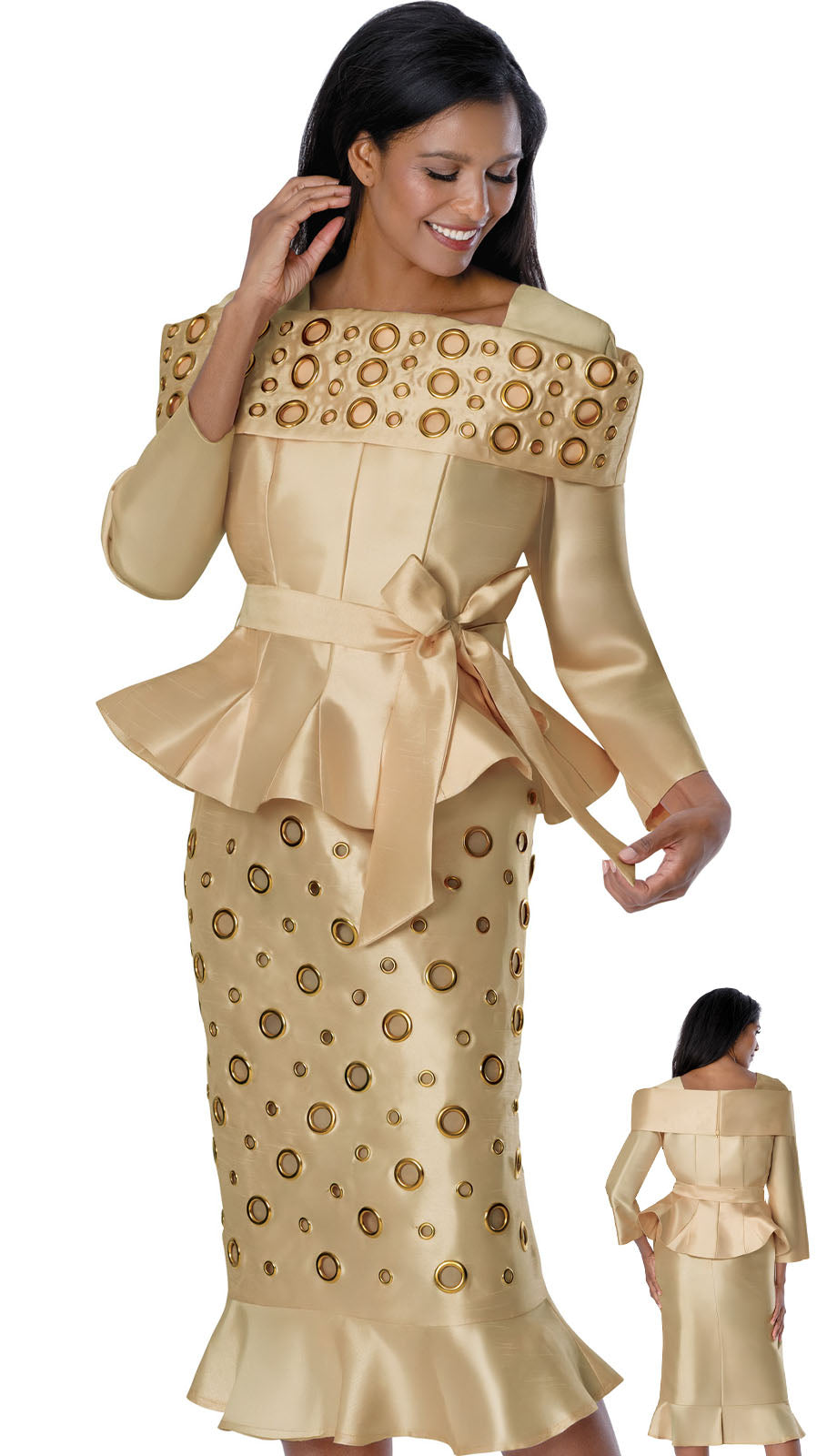 Stellar Looks SL600932-CHM-QS Church Suit