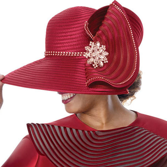 GMI 402092-BURG-H-QS Church Hat