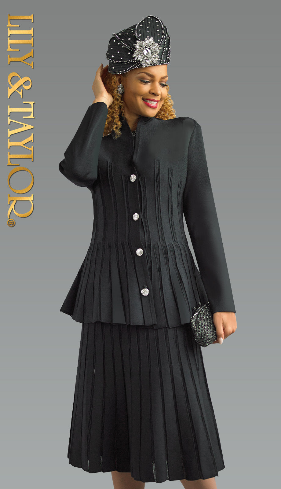 Lily 892-BLK-QS