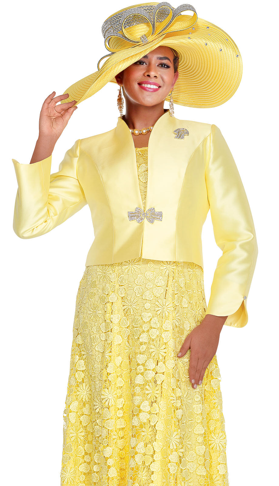 Elite Champagne 6261-QS Church Suit