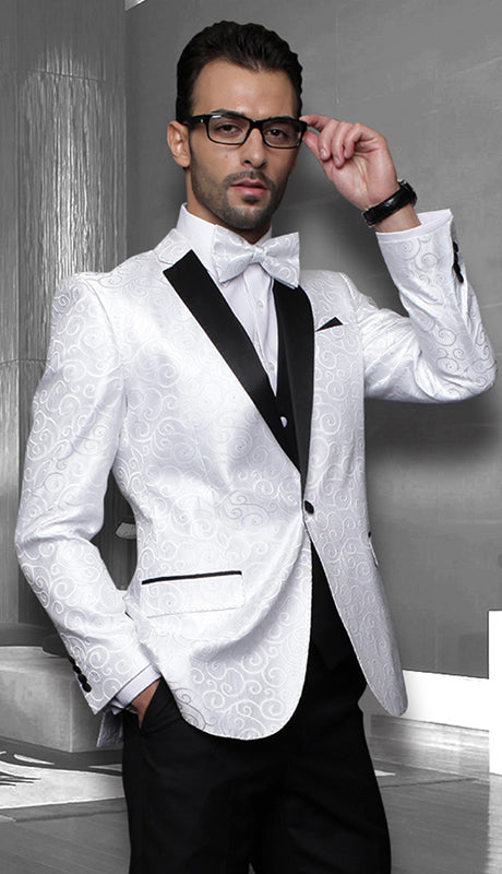 Mens WHT-CO Church Suit