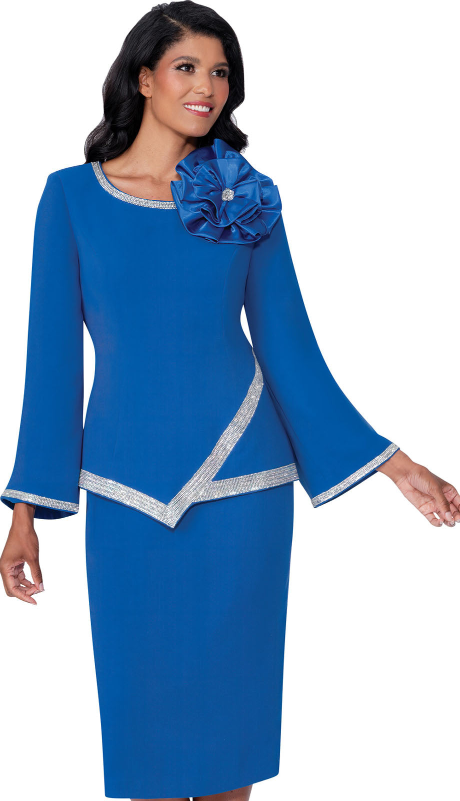 Stellar Looks SL600661-RYL-QS Church Suit