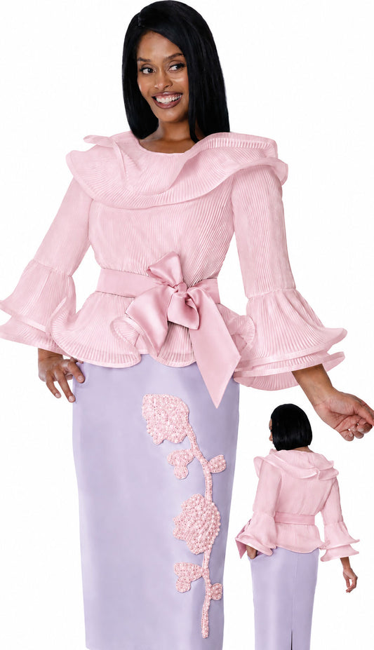 Stellar Looks SL600893-PWL-QS Church Suit