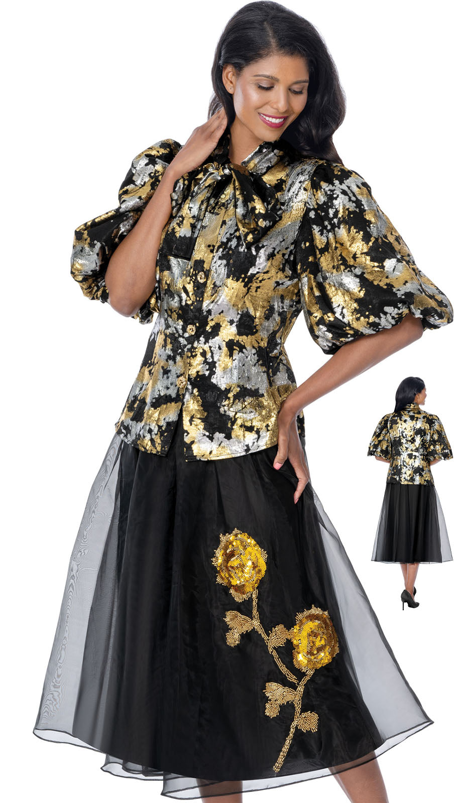 Stellar Looks SL601102-QS Church Suit