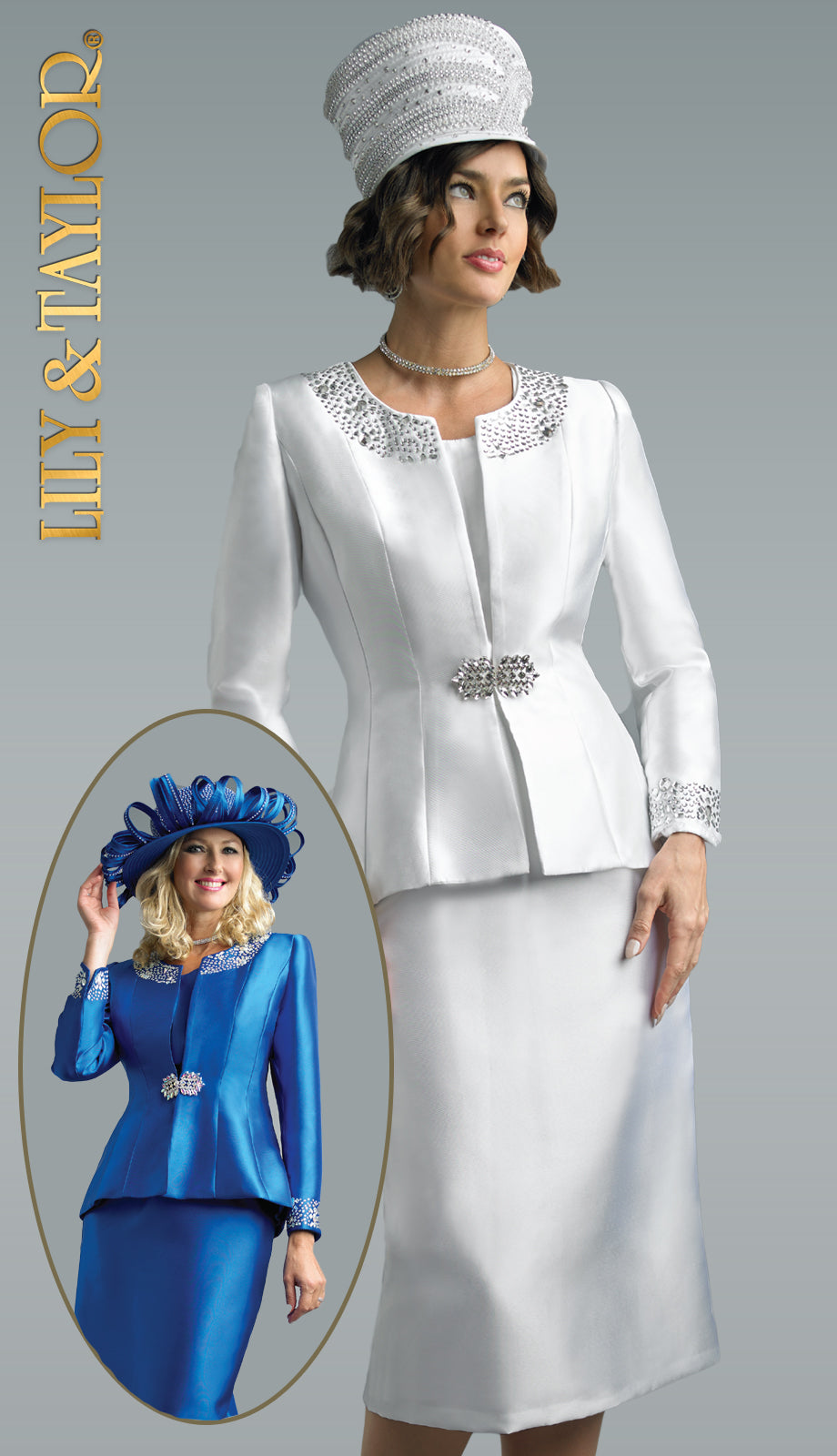 Lily And Taylor 3800-QS Church Suit