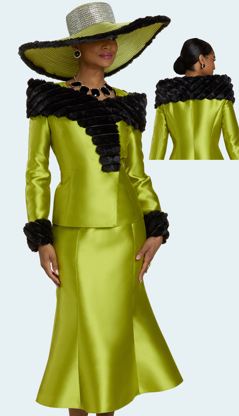 Donna Vinci 12222-QS Church Suit