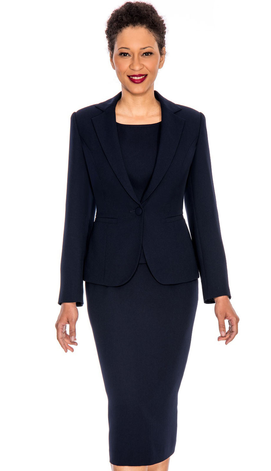 Giovanna 0707-NVY-CO Church Suit