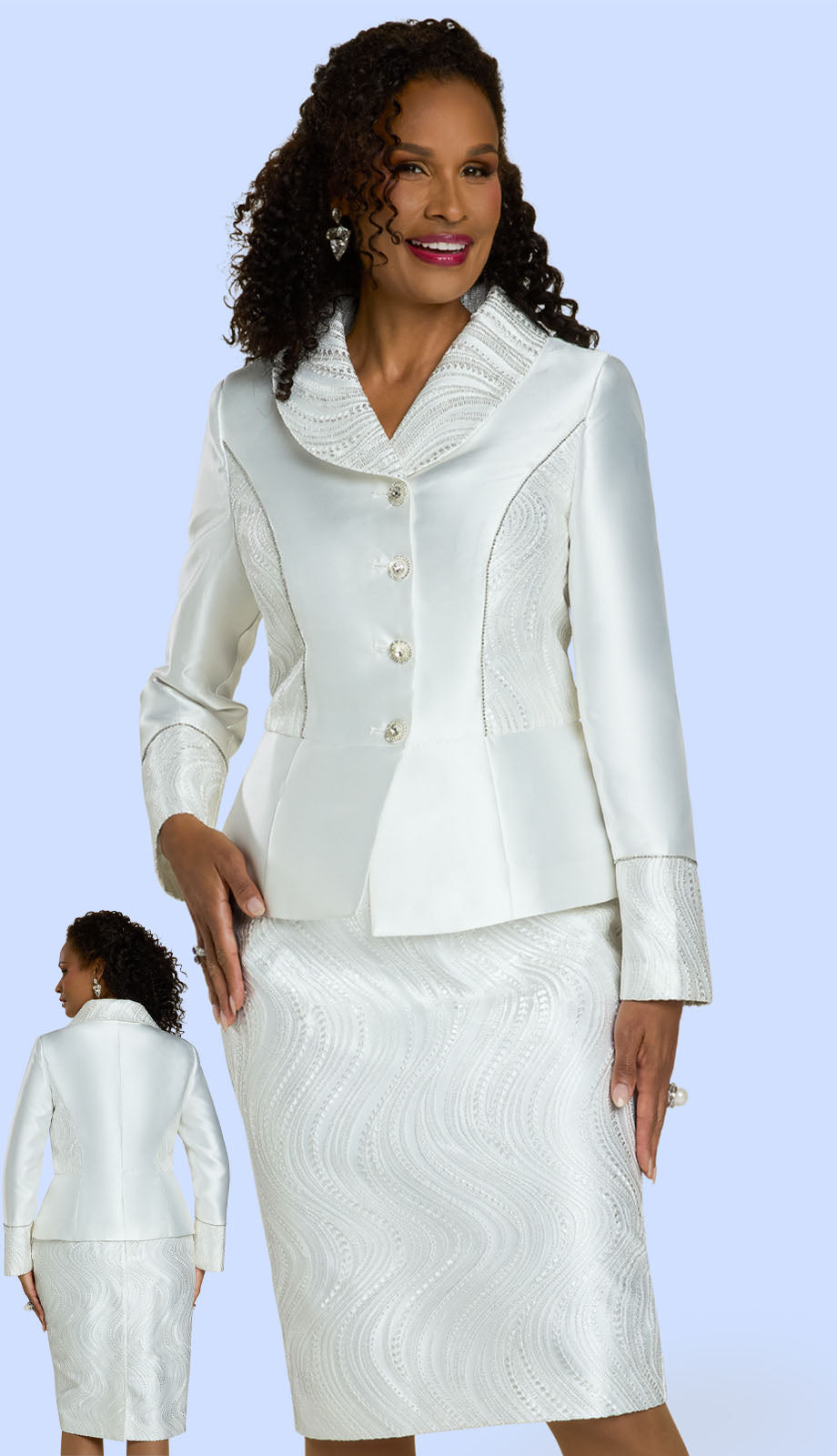 Donna Vinci 12232-QS Church Suit