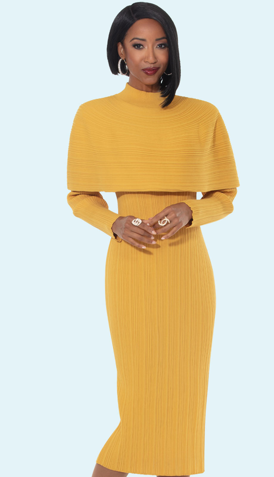 Donna Vinci 13444-MUS-QS Church Dress