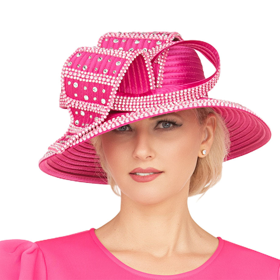 Giovanna HR22130-FCH-QS Church Hat