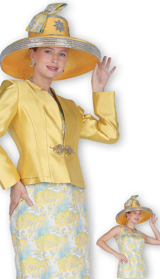 Aussie Austine 6209-GLD-QS Church Suit