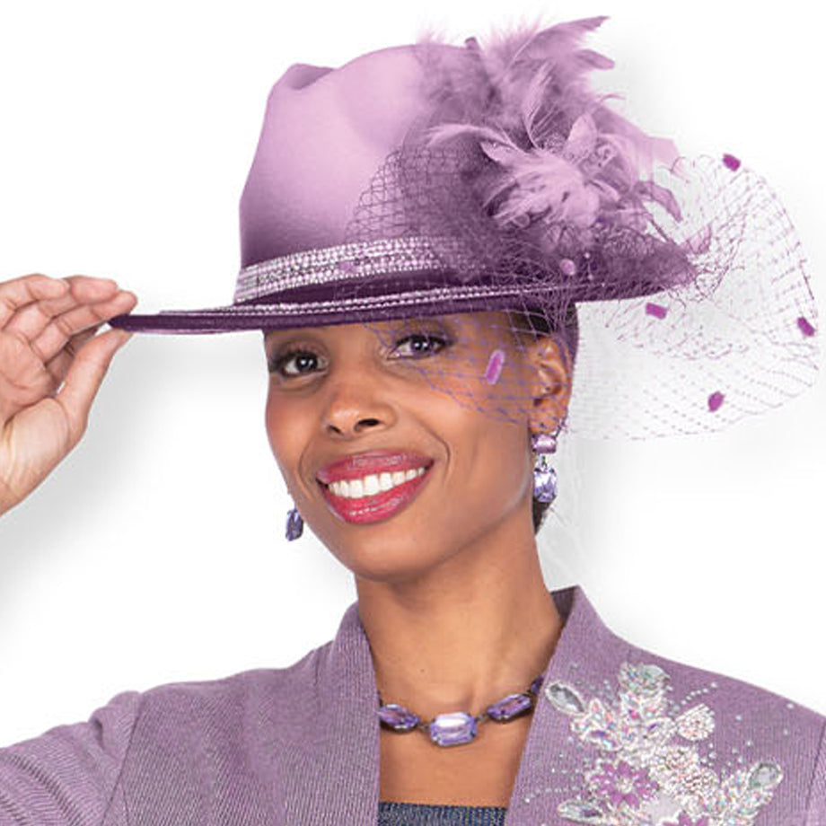 Champagne H5959-LIL-QS Church Hat