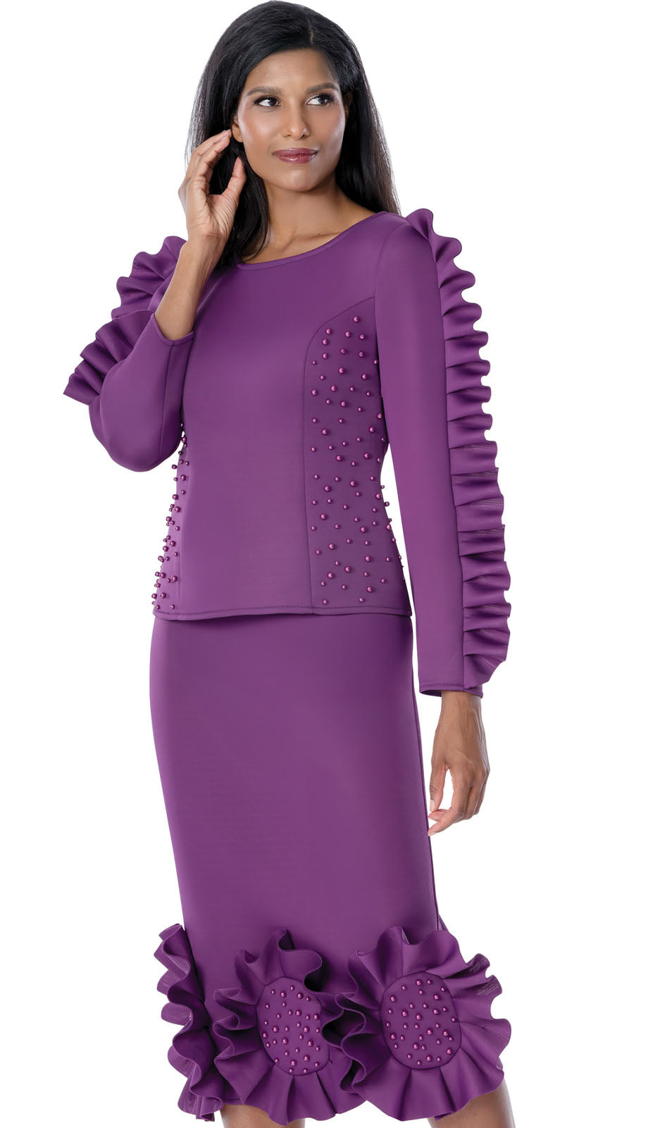 Stellar Looks SL600862-QS Church Suit