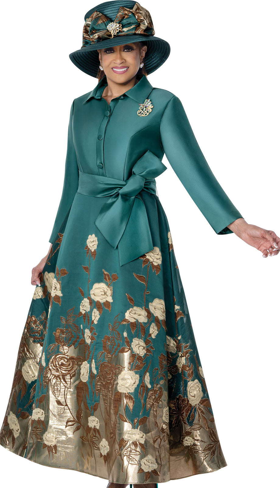 Dorinda Clark Cole 310241-FWG-QS Church Dress