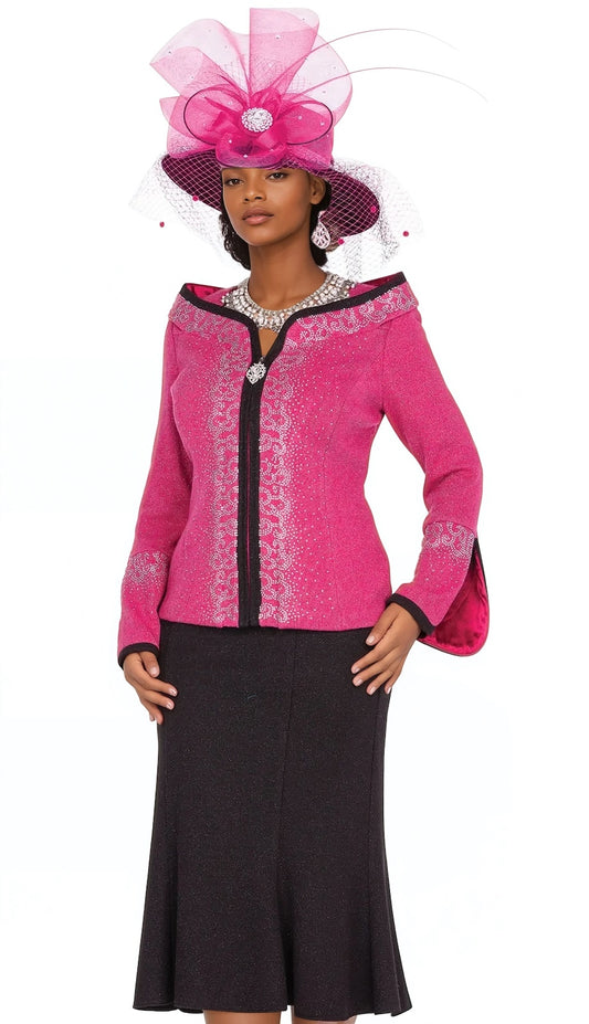 Champagne 5963-FU-QS Church Suit